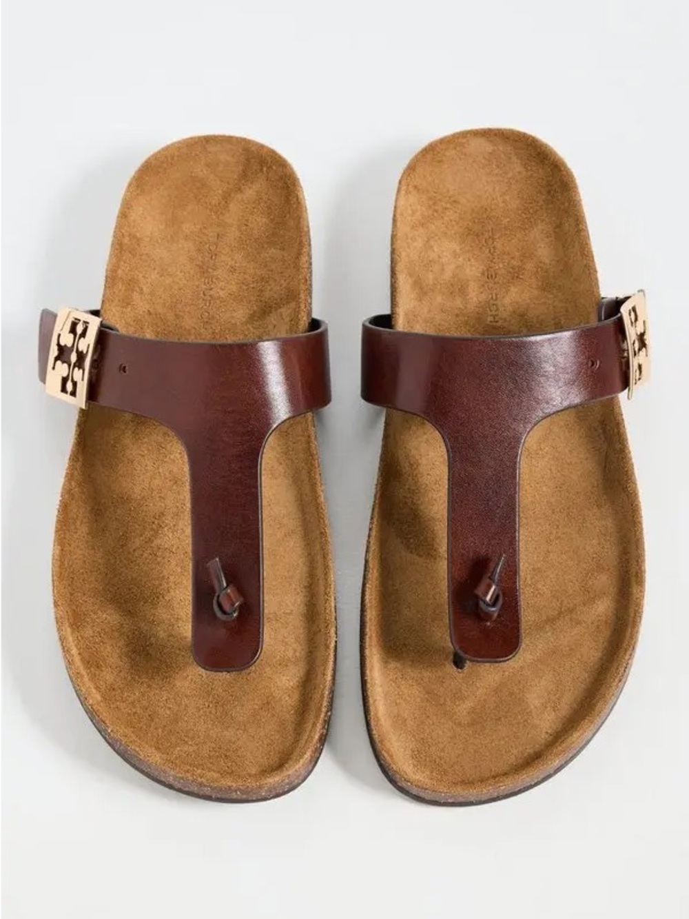 TORY BURCH Mellow Thong Sandals - Negroni/Coconut - Picture 4 of 9